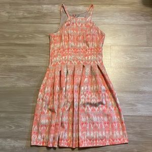 Calvin Klein high neck sleeveless dress